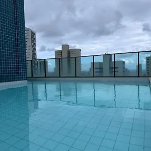 Flat - Boa Viagem Ate 5 Pessoas, Andar Alto Vista Mar, Piscina, Wifi 500mbps, Apartamento Recife